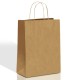Paper Carrier Bags with Twisted Handles. 110-120gsm