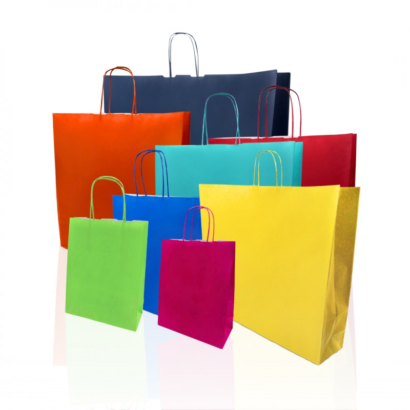 Sacchetti Personalizzati Con Logo 100 Sacchetti Per La Spesa