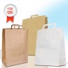 110gsm Paper Carrier Bags with Flat Handles