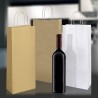 Paper Bottle Bags with Twisted Handles